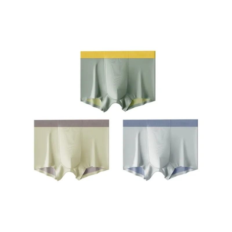 Qiao Ni Tong Underpants Men's 3 Pack-6
