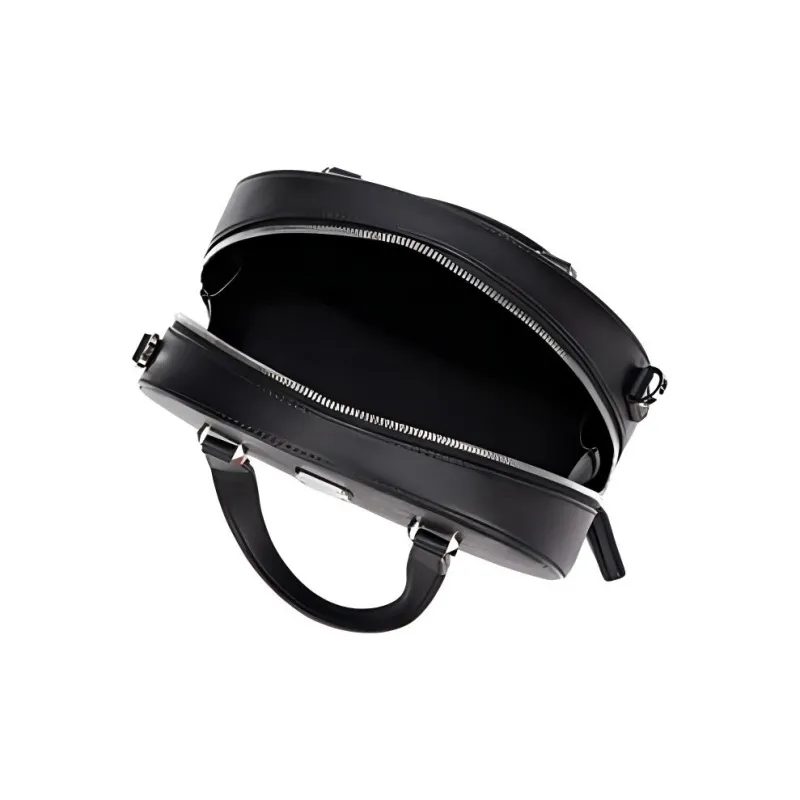 MCM Essential Visetos Origina Artificial Leather Shoulder Bag Crossbody Bag Handbag Mini Women's Black-4