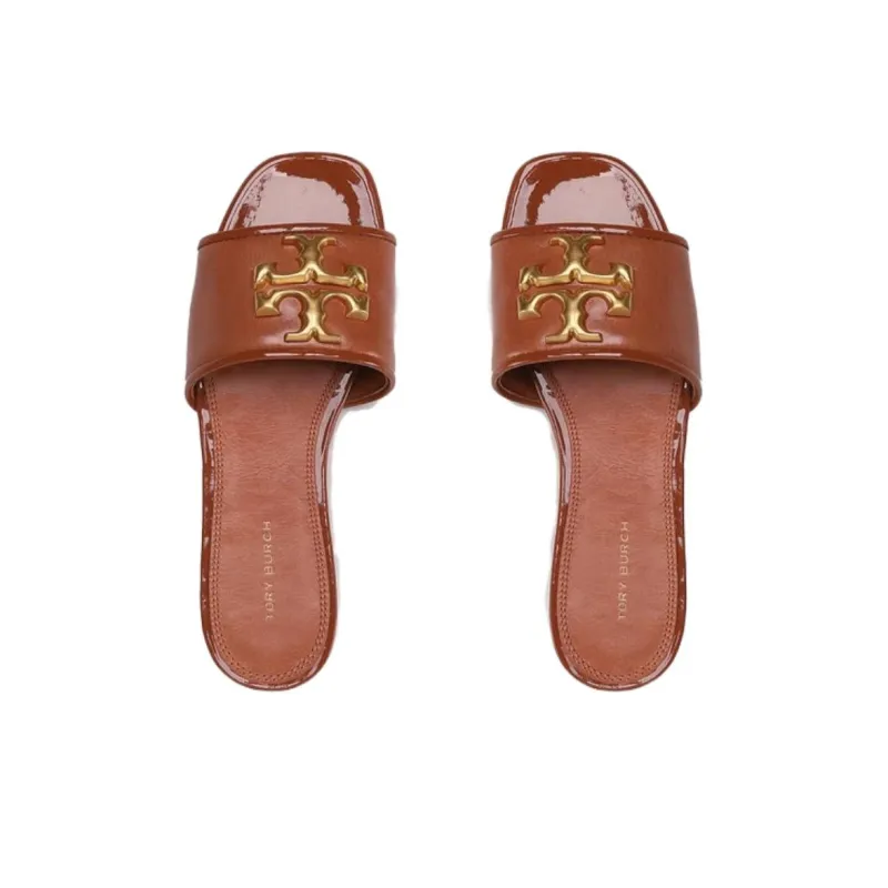 TORY BURCH Slide Slippers Women's Brown-3