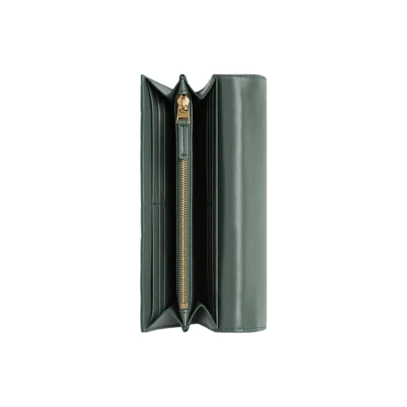 Bottega Veneta Intrecciato Large Flap Wallet-2