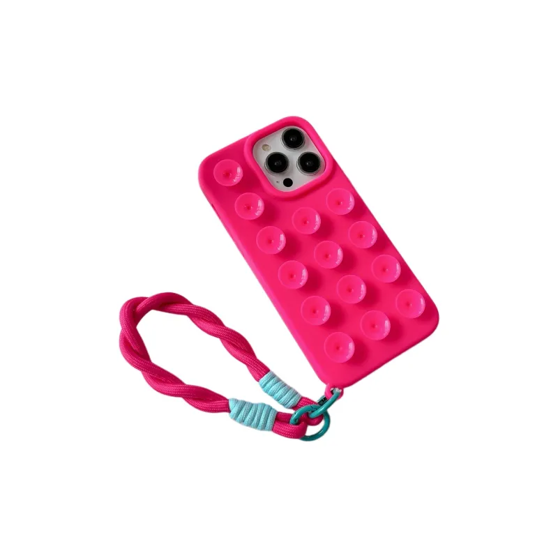 BYZ TPU Material Summer Candy Color Magnetic Strap With Lanyard Compatible With Apple 16/15/14/13 Pro Proma-8