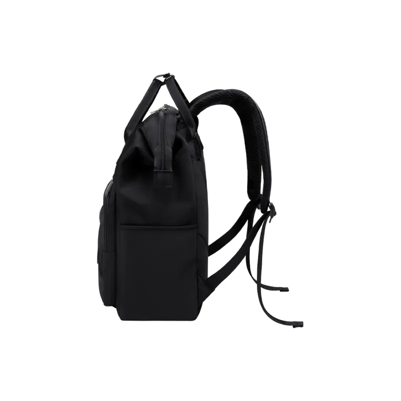 V.NINE Fabric Backpack Laptop Bag Backpack Regular Women's Khaki/Black-9