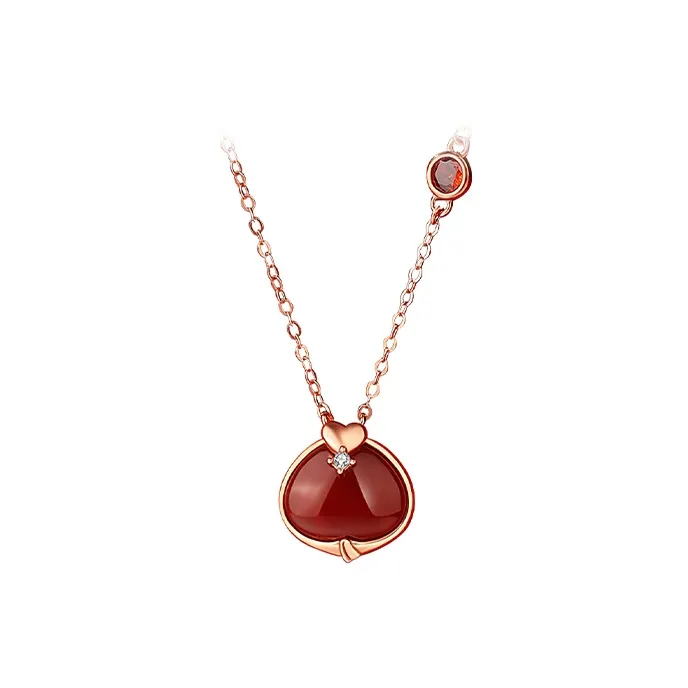 WINY Agate Jade Necklaces Women's-0