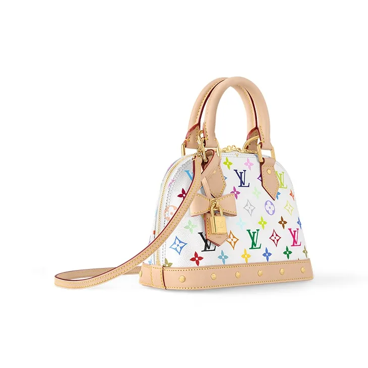 LOUIS VUITTON X Takashi Murakami Alma Bb White Multicolored-1
