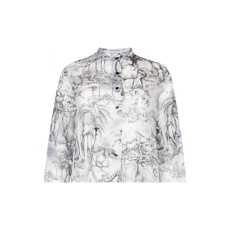 DIOR Shirts Women's White-2