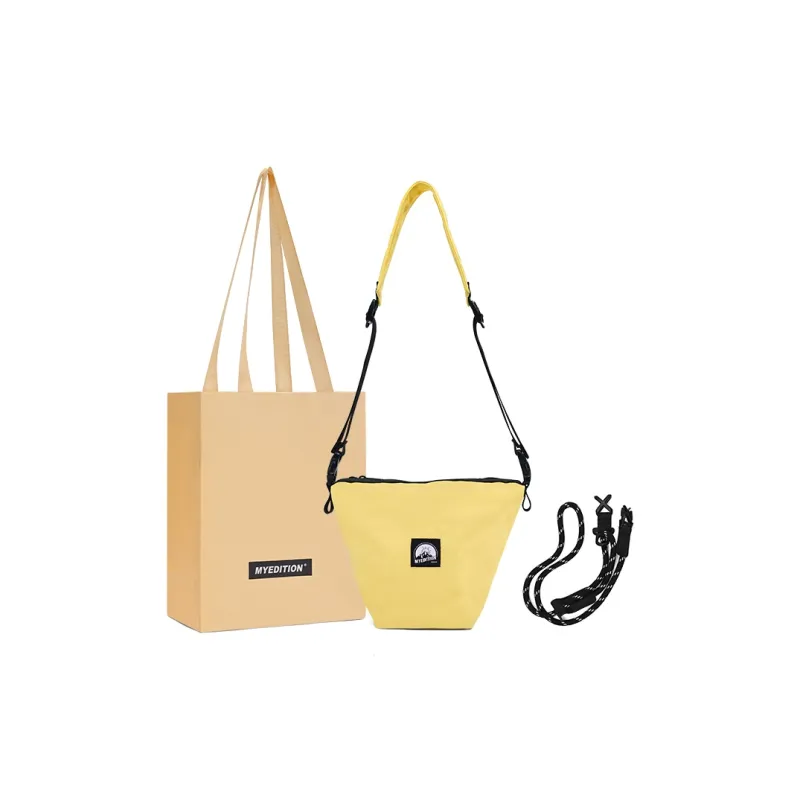MYEDITION 3L Shoulder Bag, Crossbody Bag, Handbag, Outdoor Bag Fabric Multicolor Unisex-4