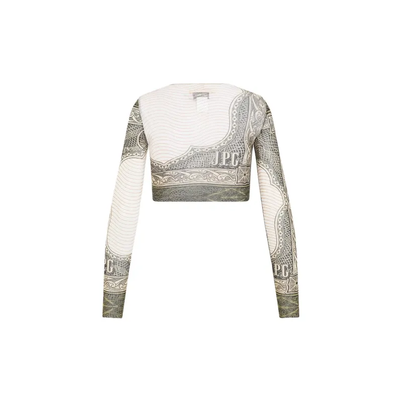 Jean Paul Gaultier Cartouche Cropped Top-1