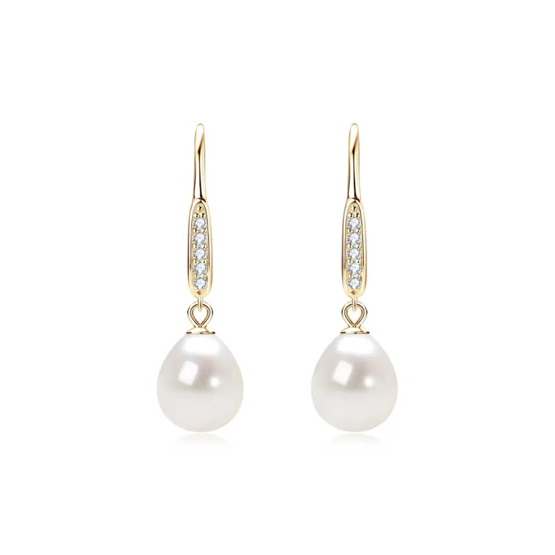 I Do Freshwater Pearl Earrings Women's-1