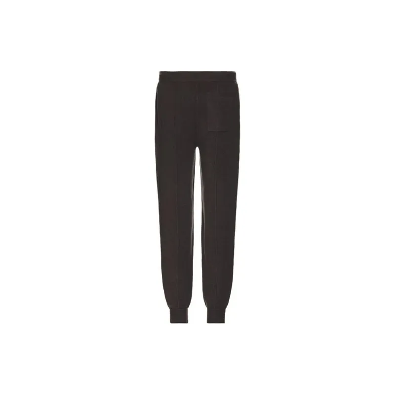 PAIGE Knitted Sports Pants Men's Brown-1