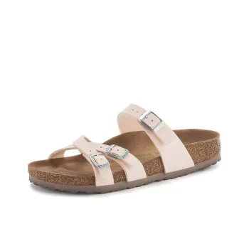 Birkenstock Franca Vegan EVA Quiet Odor-Resistant Slide Slippers Women's Beige Pink Regular