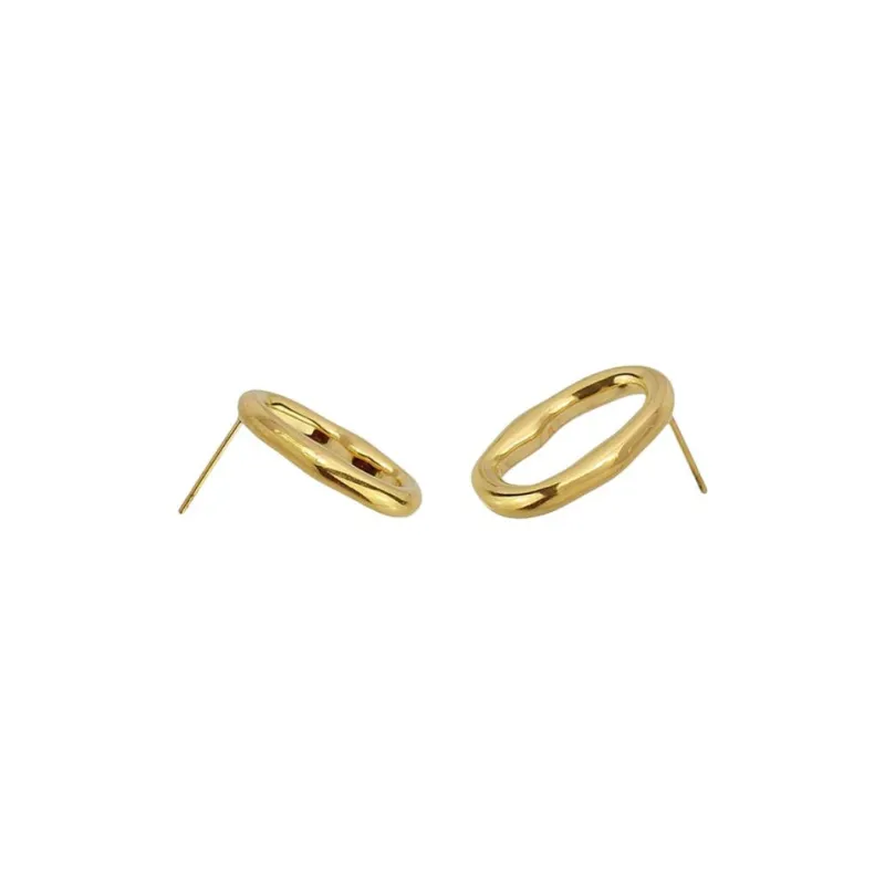 ANARTXY Surgical Steel Earrings Women's Silver/Gold-3