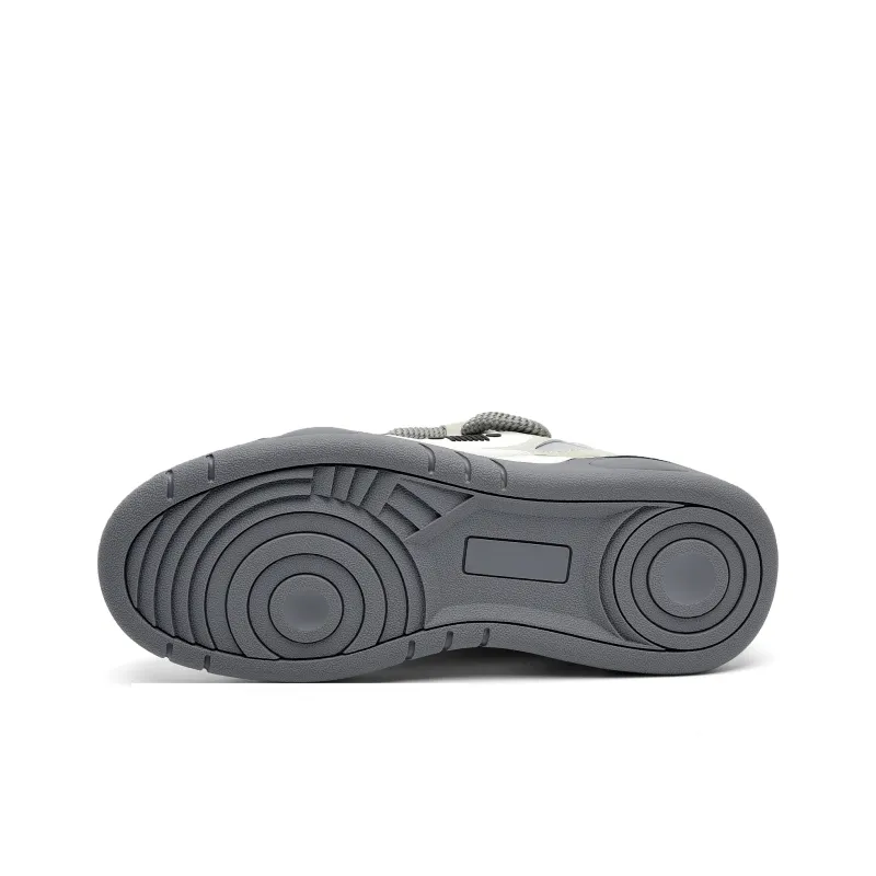 JEEP SPIRIT Slip Resistant Waterproof Abrasion Resistant Breathable Low Top Skateboard Shoes Men's Moon Dust Gray-5