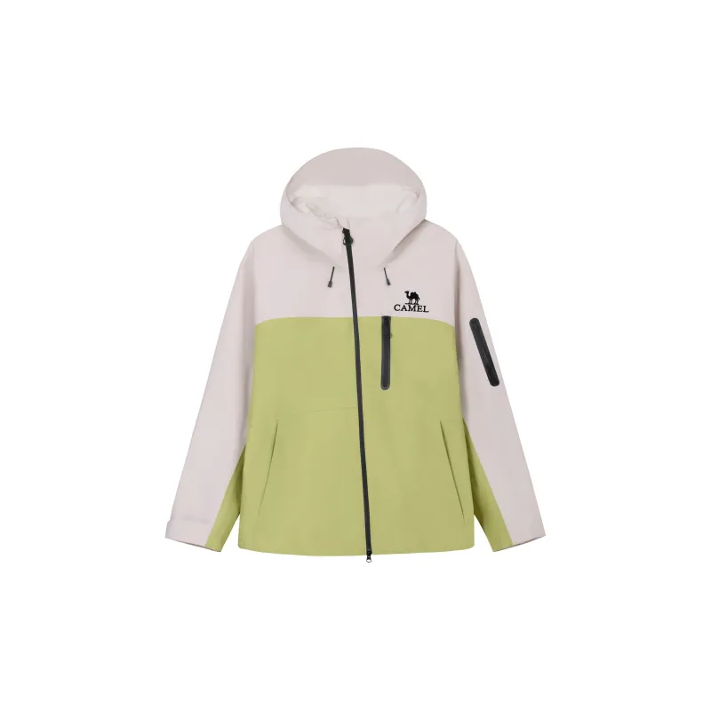 CAMEL All-weather Water-Resistant Windproof Wear-Resistant Windbreaker Jacket Unisex-7