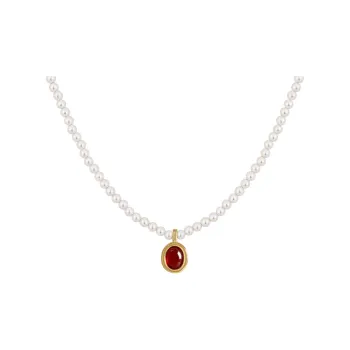 KEYS VIA Copper Alloy Necklaces Women's