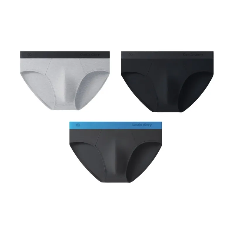 Qiao Ni Tong Underpants Men's 3 Pack-6