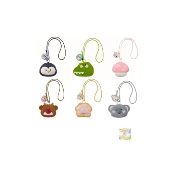 POP MART HACIPUPU Animal Plush Collection Plush Bag Blind Box Products Single Mystery Box/Full Box 6 Pcs