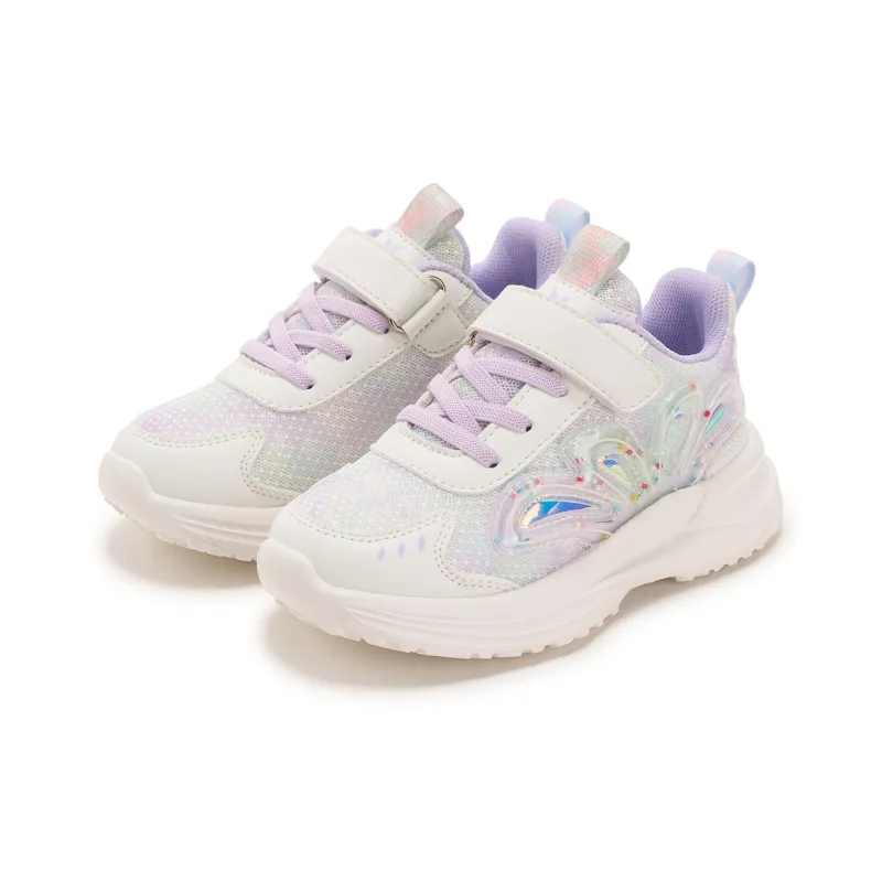 Disney Frozen Series Slip Resistant Anti Kick Cushioning Lightweight Cushioning Low Top Kids Lifestyle Shoes Teenagers-4