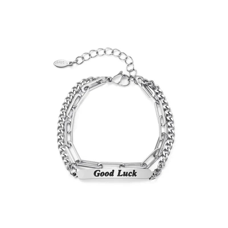 DH7 Titanium Steel Bracelets Unisex-2