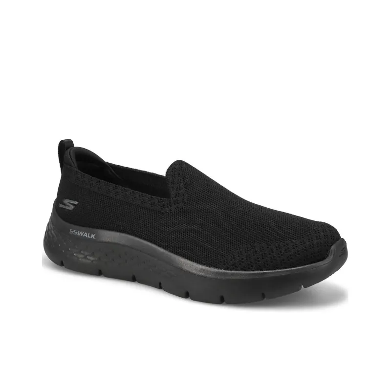 Skechers Go Walk Fle Cushioning Slip Resistant Low Top Casual Shoes Women's Black-1