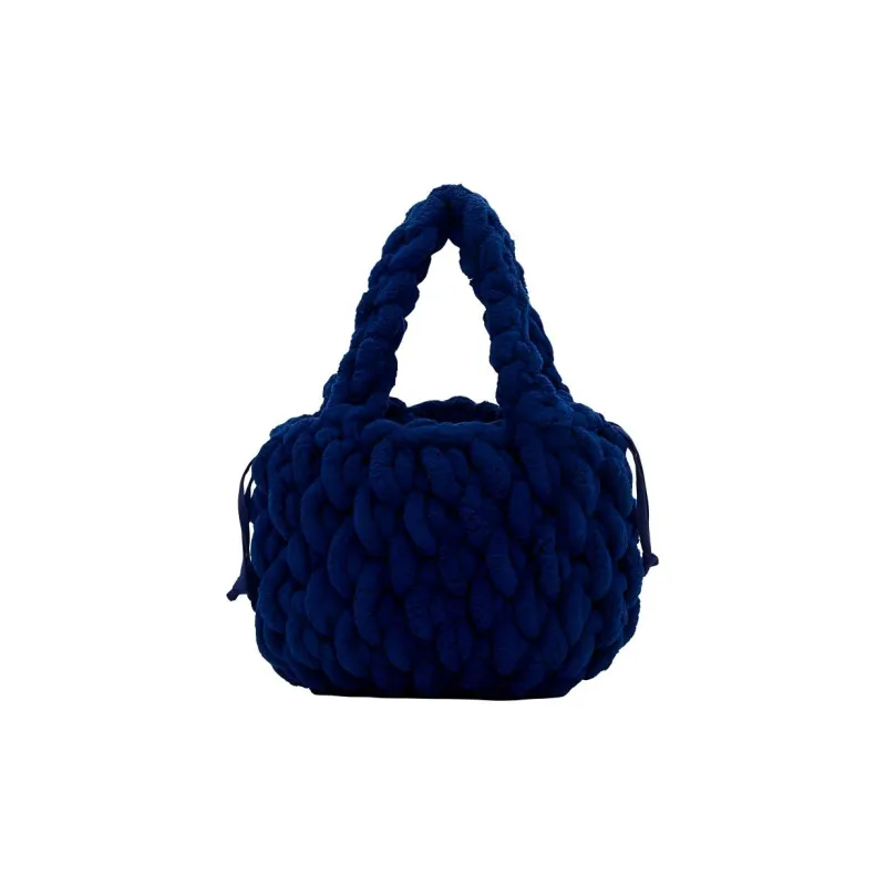 JW Anderson Small Blanket Interwoven Shopper Bag-2