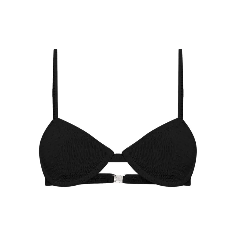 TOTEME Shirred Bikini Top-0