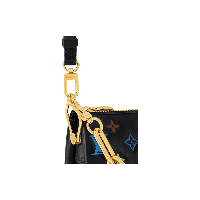 LOUIS VUITTON X Takashi Murakami Coussin Bb Black Multicolored-4