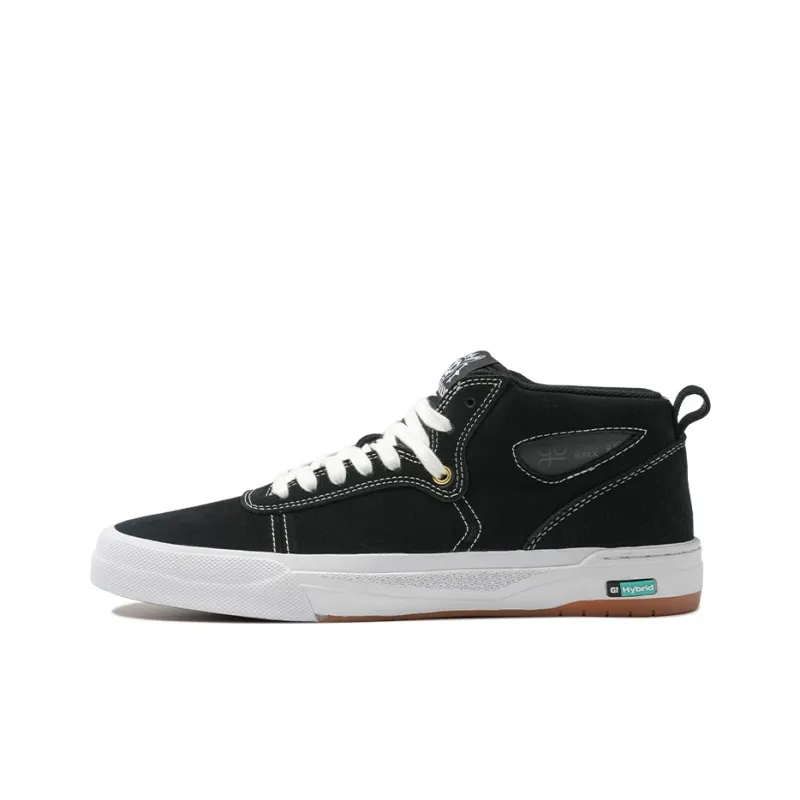 GOLUCK Coverage Cushioning Abrasion Resistant Mid Top Skateboard Shoes Unisex-3