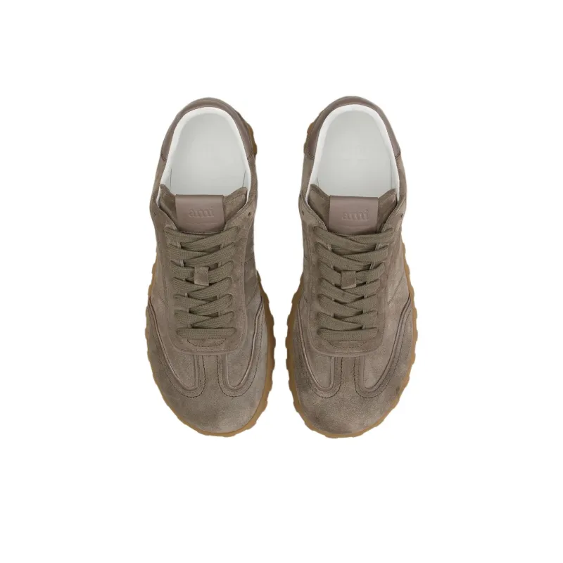 AMIPARIS Low Top Skateboard Shoes Unisex Taupe-3