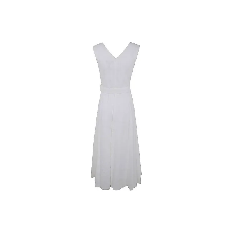 THEORY Sleeveless Dress Women's White-1