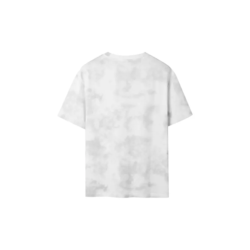HLA Short Sleeved T Shirts Men's Ecru Pattern-1