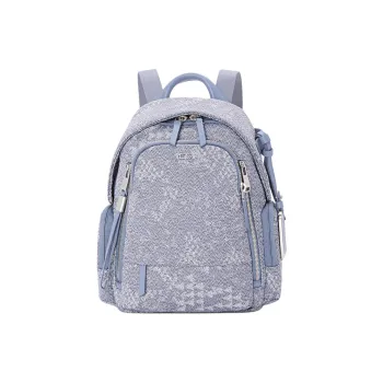 TUMI Voyageur Fabric Backpack Small Size Women's Denim Blue