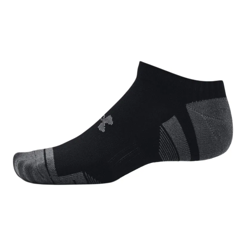 Under Armour Ankle Socks Unisex 3 Pack Black-2