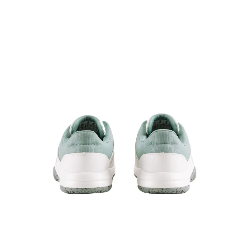 DECATHLON Cushioning Wear Resistant Mid Top Kids Lifestyle Shoes Ecru/Jade Green Kids'-4
