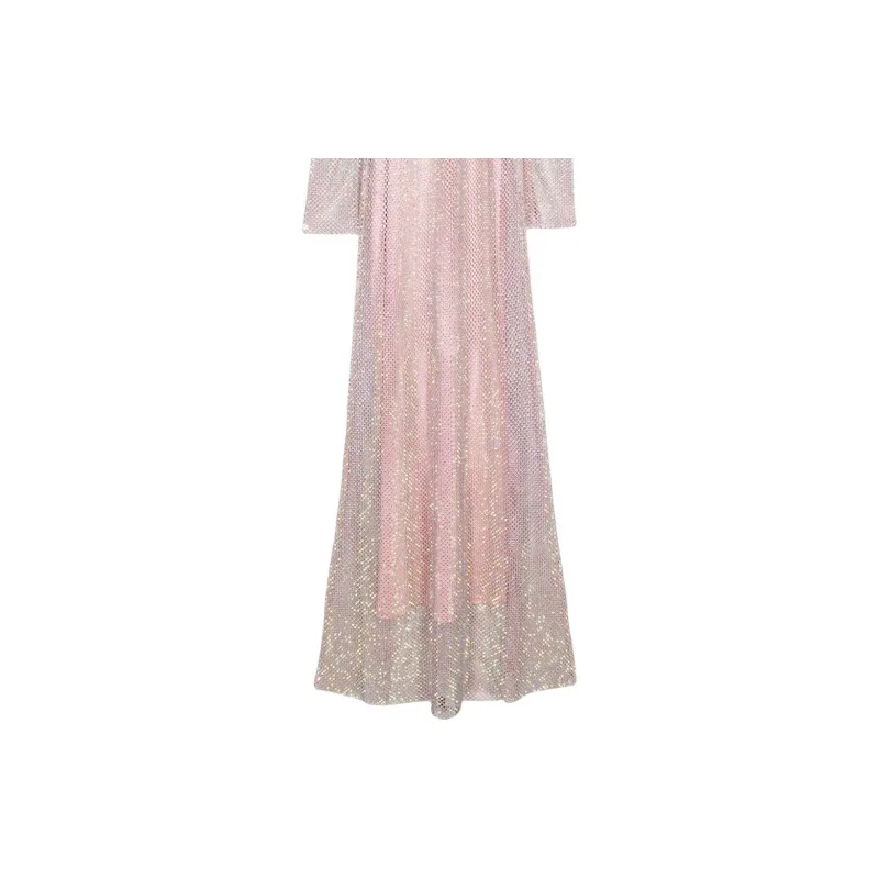 SportMax Embellished Long Sleeved Maxi Dress-2