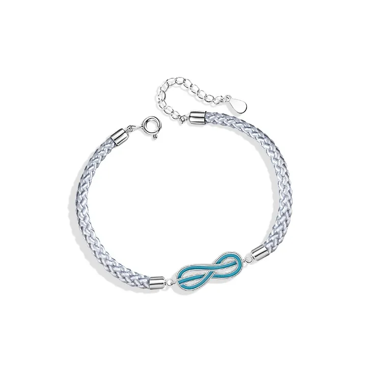 CLARKIA FLOWER S925 Silver Bracelets Unisex-8
