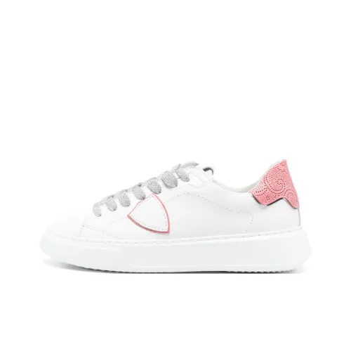 PHILIPPE MODEL Low Top Casual Shoes Womens Beige Pink