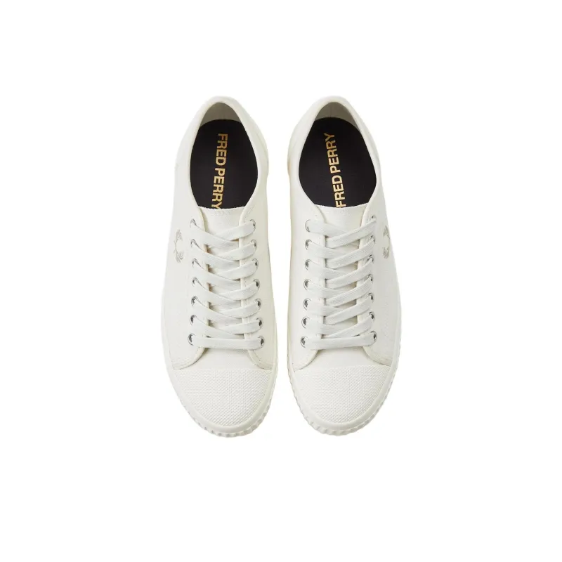 FRED PERRY Hughes Slip-Resistant Cushioning Low-Top Skateboard Shoes Men's Beige-4