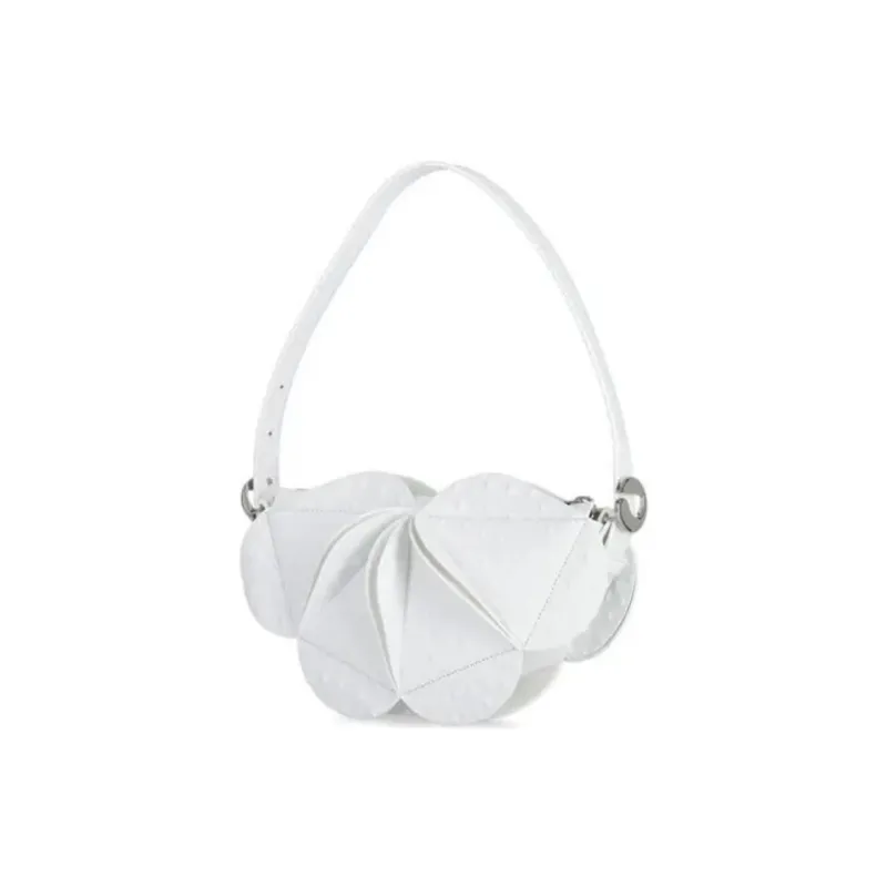 COPERNI Calfskin Shoulder Bag Women's White-1