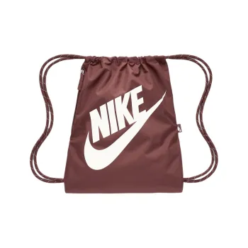 Nike Heritage Polyester Backpack Unisex Dark Color Small Horse Color With Mountain White