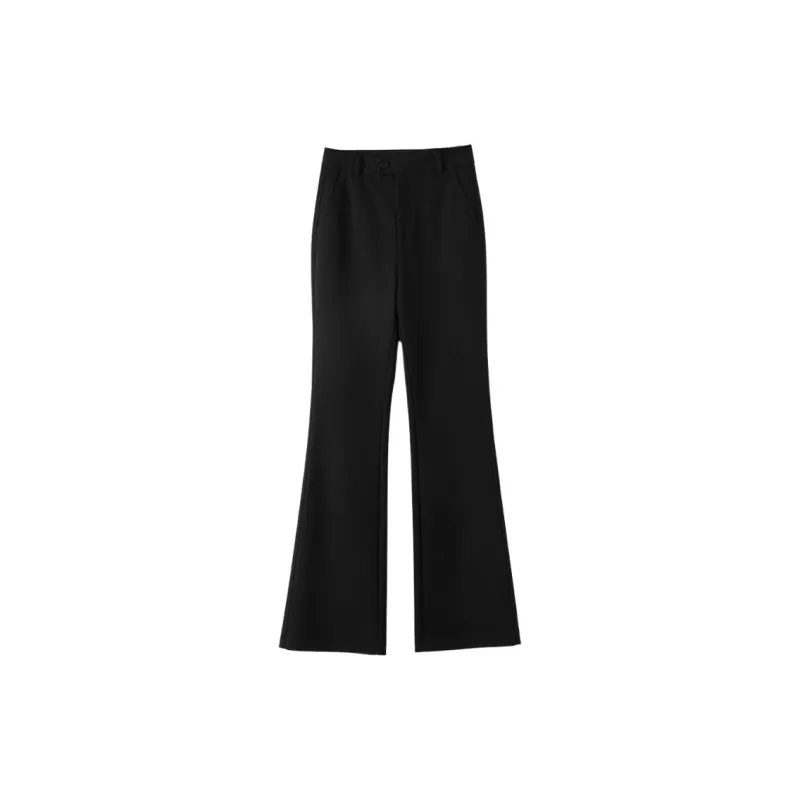 Late White Casual Pants Women's-10
