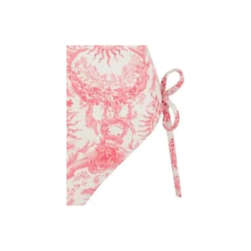 DIOR One-piece Swimsuit Women's Pink-3