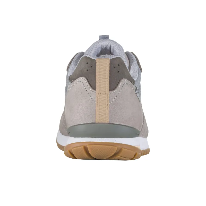Oboz Anti-Slip Wear-Resistant Low-Top Trekking Shoes Women's Frost Gray-2