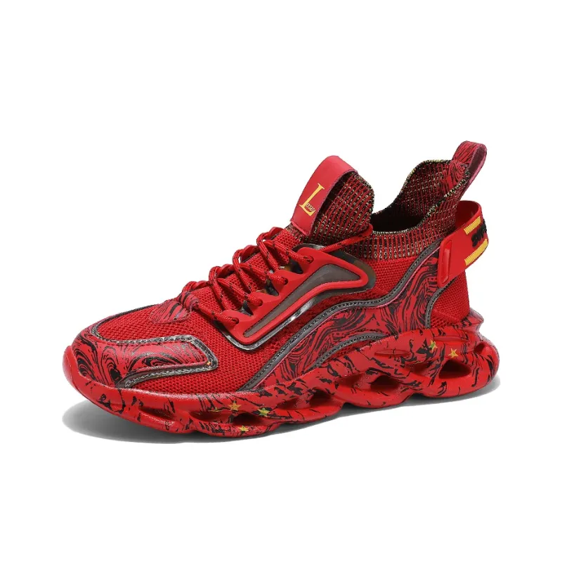 CAMOSI Cushioned Slip Resistant Abrasion Resistant High Top Casual Shoes Men's-21