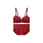 W2690-Ancora Red Set (Back Smoothing Gathering Double Straps)