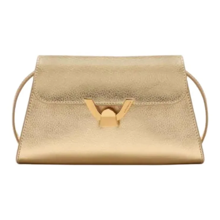 COCCINELLE Dew Foldover Top Small Shoulder Bag-0