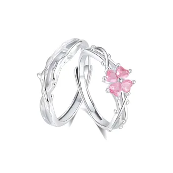 Zheng Tai Fook Alloy, Cubic Zirconia Rings Unisex