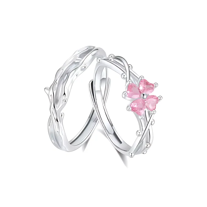Zheng Tai Fook Alloy, Cubic Zirconia Rings Unisex-5