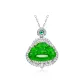 Jadeite Maitreya Buddha Necklace
