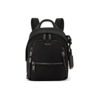 TUMI Nylon Backpack Mini Women's Black & Bronze