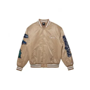 New Era Puffer Jacket Unisex Sand